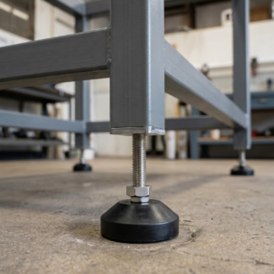 NIVELADOR INDUSTRIAL M10 BASE ARTICULADA GIRATORIA Ø50mm – CAPACIDAD 100Kg